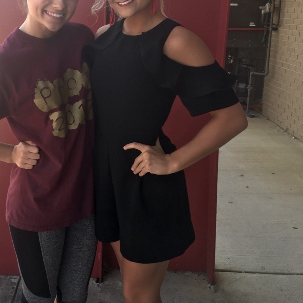 Cute black romper